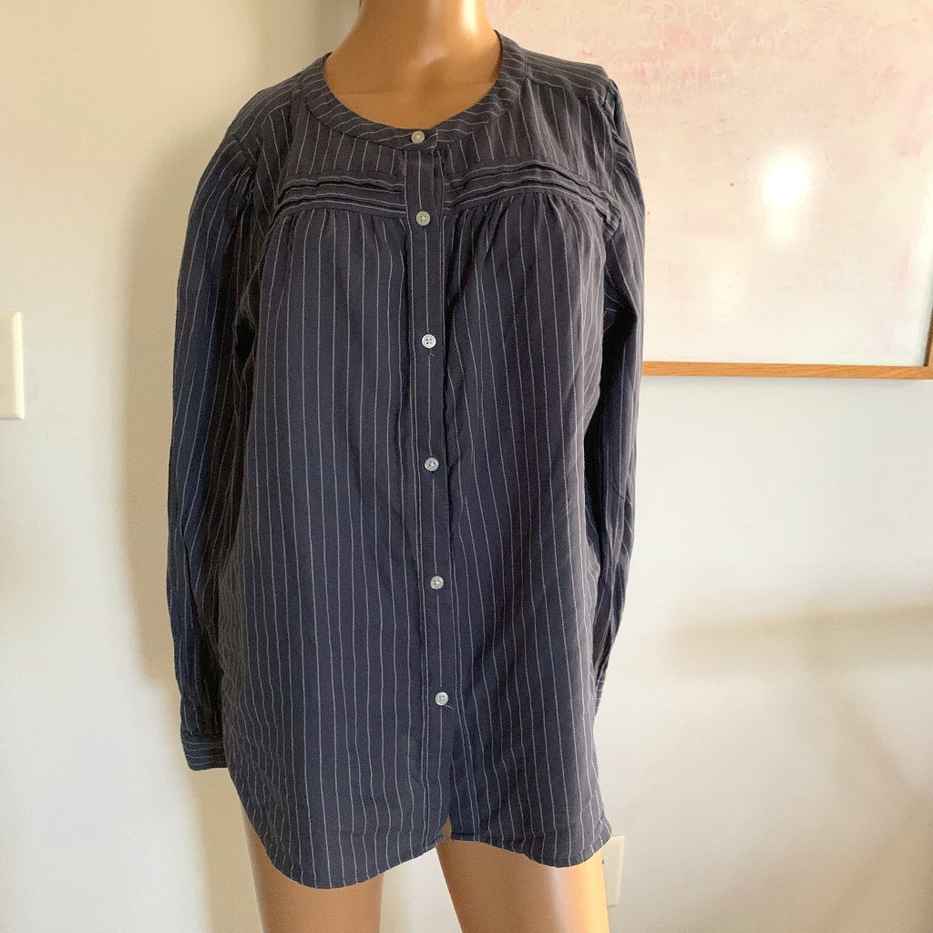 Loft Front Button Top